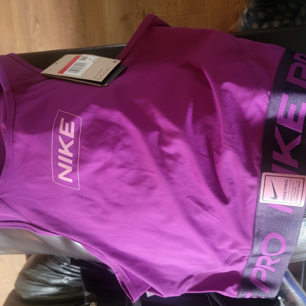 Nike Purple Pro Tank Top